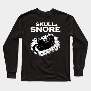 Skull And Snore Long Sleeve T-Shirt